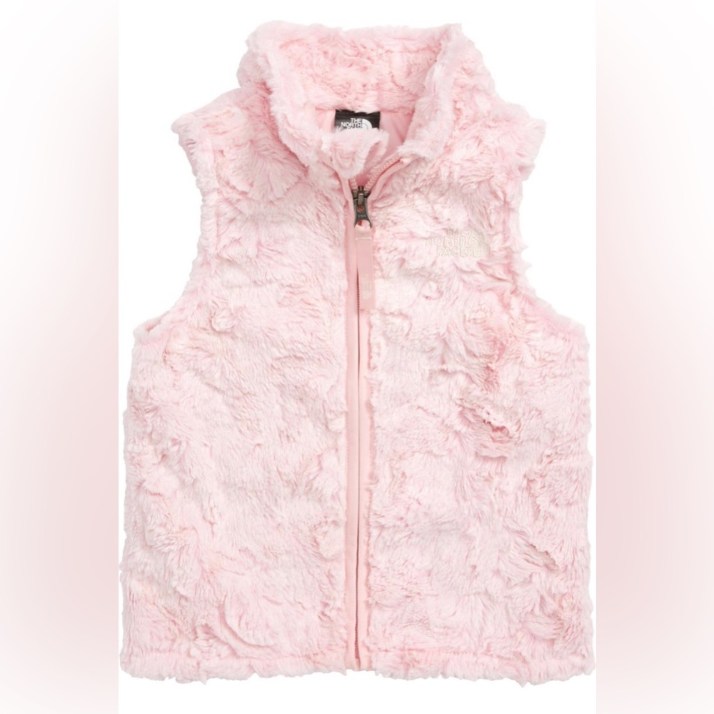 The North Face faux fur vest